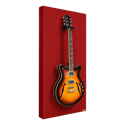 pannello acustico MUSIKUS Oudimmo con supporto per chitarra integrato