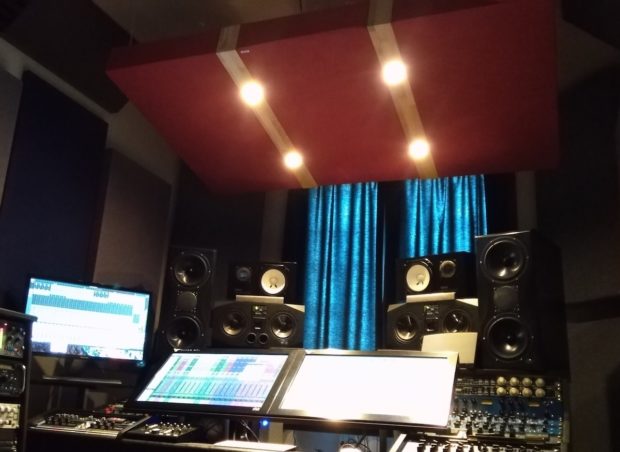 Oudimmo-Sonoryze-FullDigital-Cloud bass trap a soffitto
